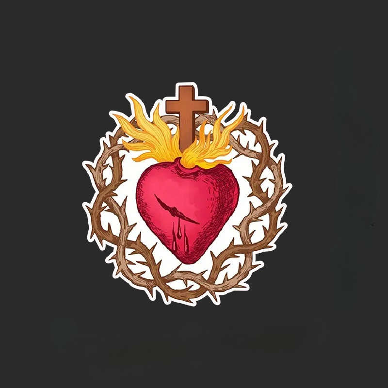 1pc Jesus Christian Themed Stickers