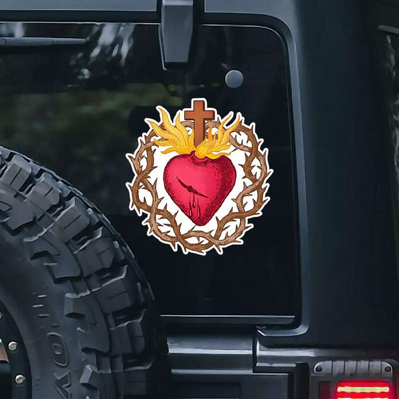 1pc Jesus Christian Themed Stickers