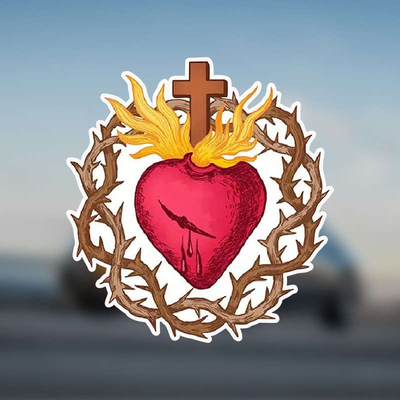 1pc Jesus Christian Themed Stickers