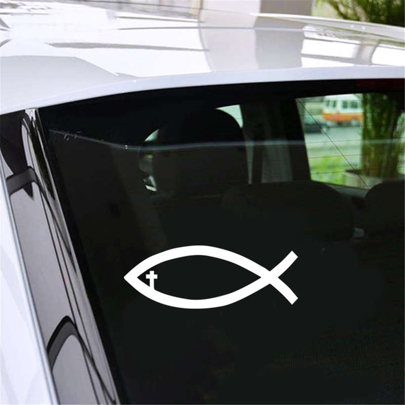 1pc Black Jesus Christian Themed Stickers