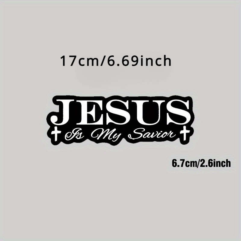 1pc Jesus Christian Themed Stickers