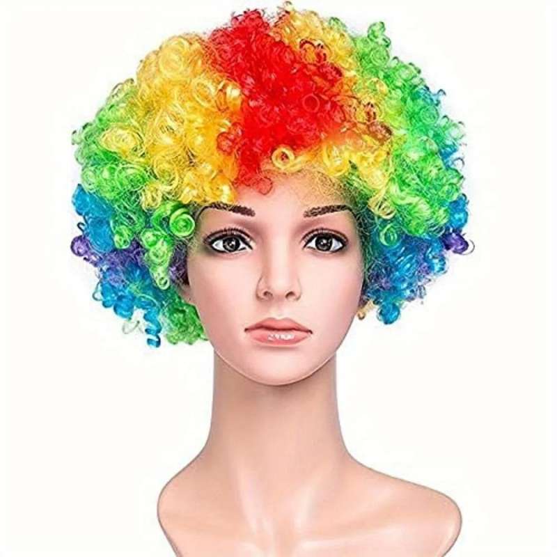 1Pc Rainbow 1pc Fashion Design Wig