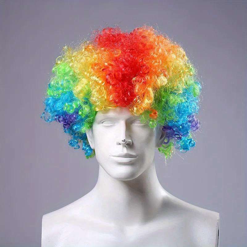 1Pc Rainbow 1pc Fashion Design Wig