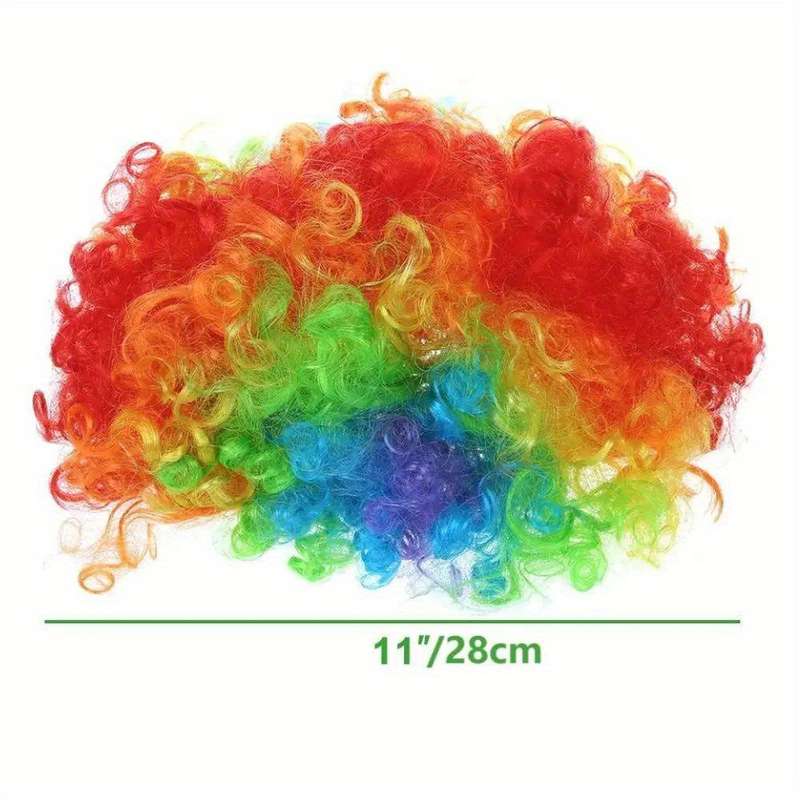 1Pc Rainbow 1pc Fashion Design Wig