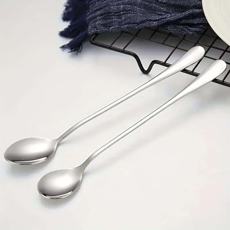 8-Piece Stainless Steel Spoon Set