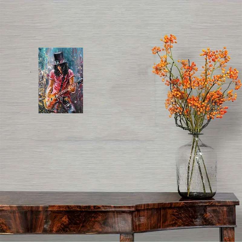 1pc Frameless vintage rock band canvas poster Deco canvas poster Modern Art ideal gift for bedroo