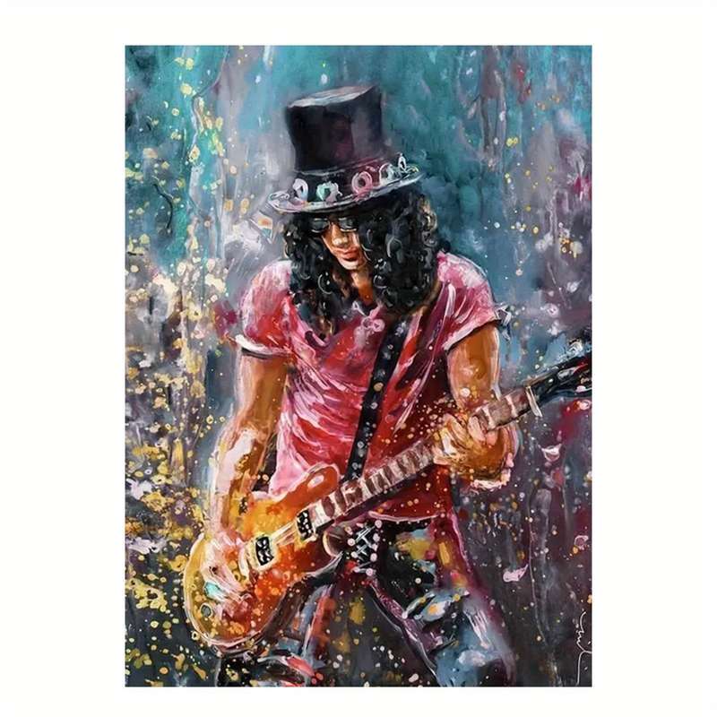 1pc Frameless vintage rock band canvas poster Deco canvas poster Modern Art ideal gift for bedroo