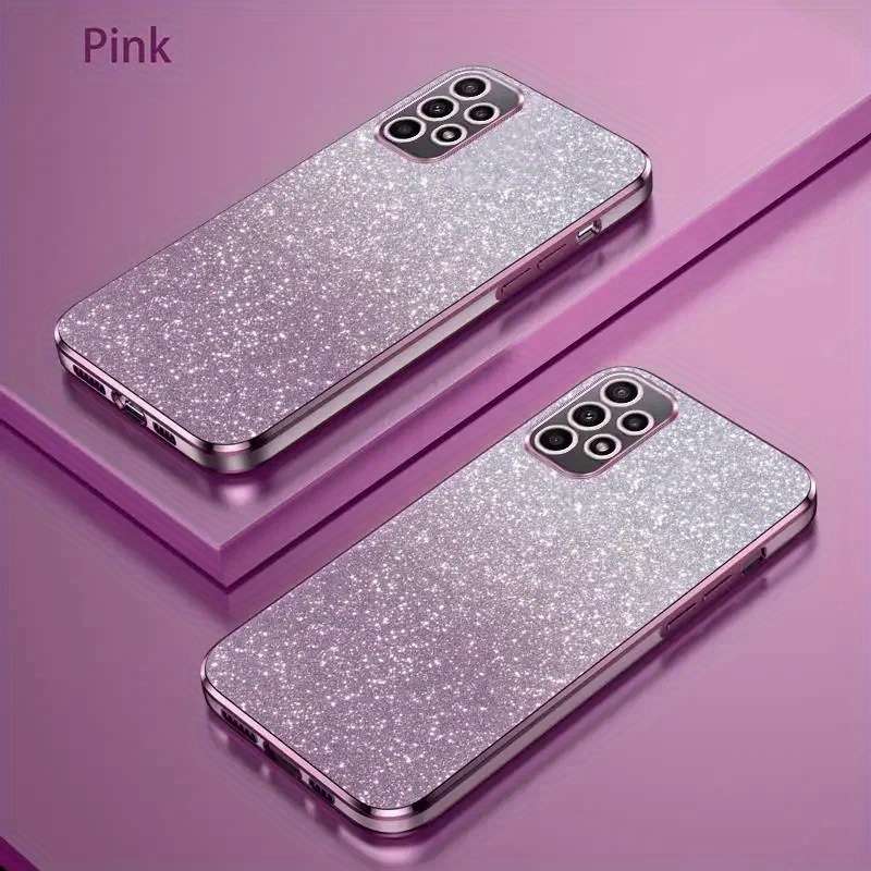 1pc Pink Color For Samsung Galaxy A52 Phone Cases