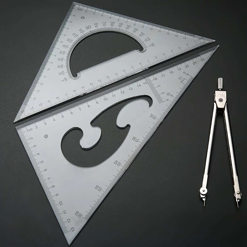 1 Set of Professional Drawing And Drafting Tools Precision Geometry And CAD Tools Suitable for Stude