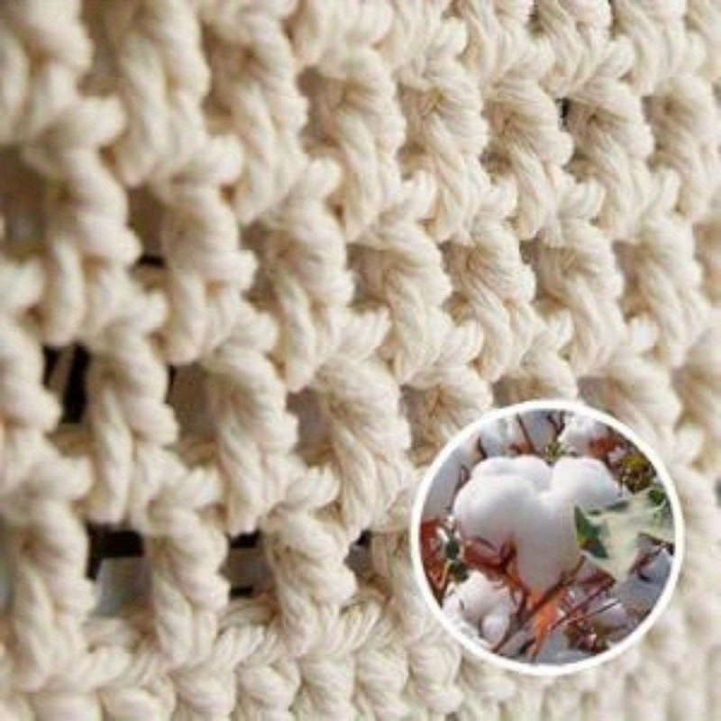 3-Tier Bohemian Chic Wall Hanging Storage Basket Handwoven Rope Organizer with Easy and More