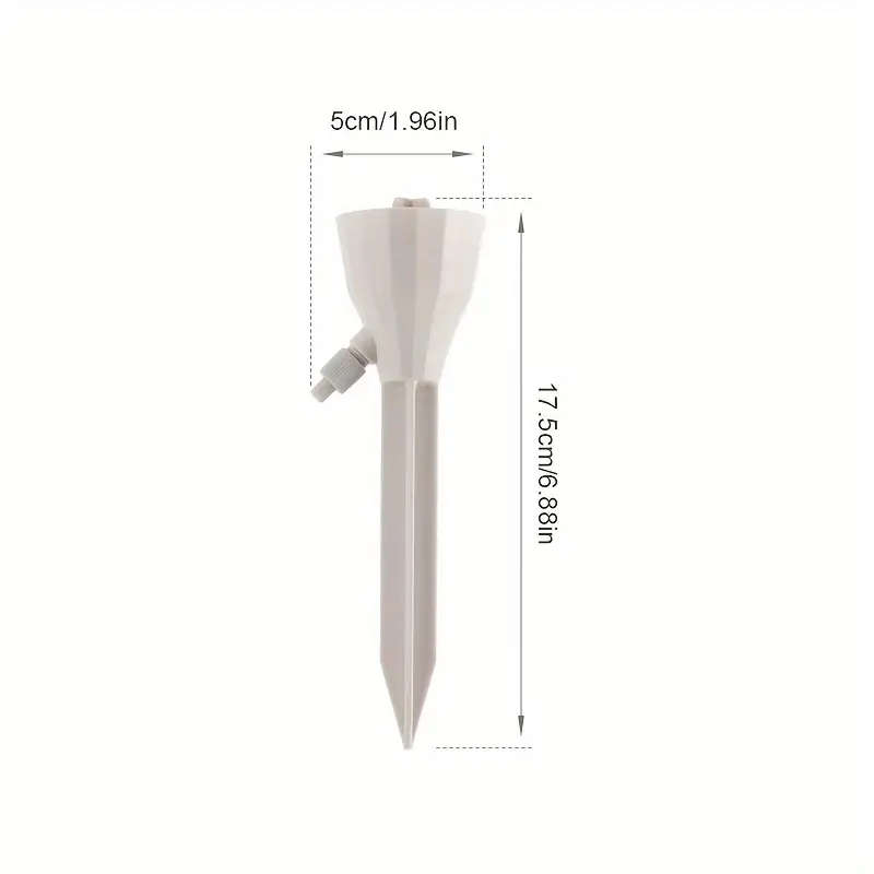 5pcs SOKUCI Smart Automatic Watering System Precision Drip Irrigation with Adjustable Nozzle Effortl