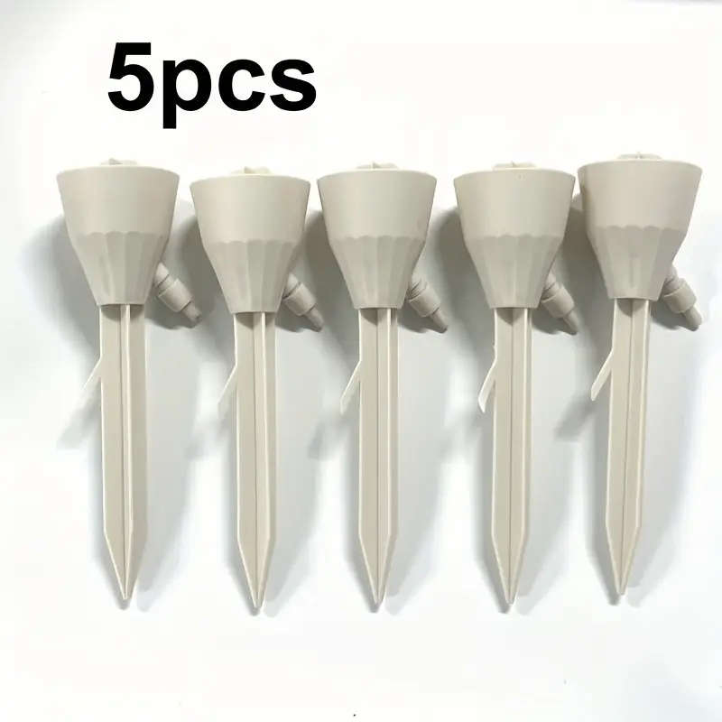 5pcs SOKUCI Smart Automatic Watering System Precision Drip Irrigation with Adjustable Nozzle Effortl