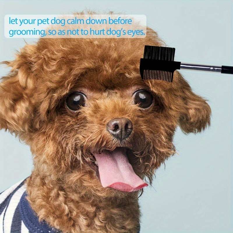 2pcS Black Pet Comb