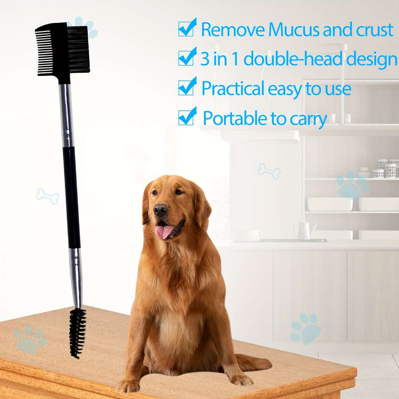 2pcS Black Pet Comb