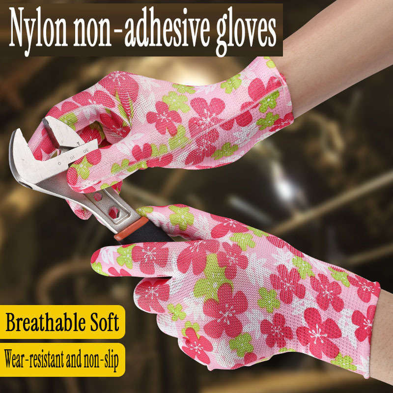 1 Pair Blue Multi Purpose Work Gloves