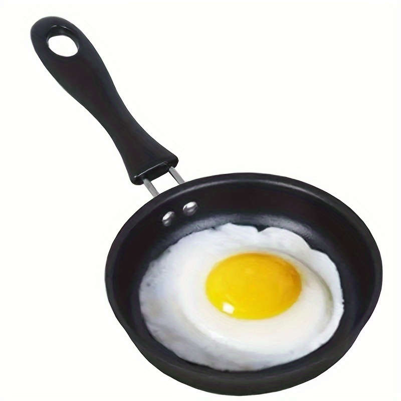 1pc Compact Non-Stick Egg Frying Pan Versatile for Induction Gas Stoves Ideal for Breakfast L