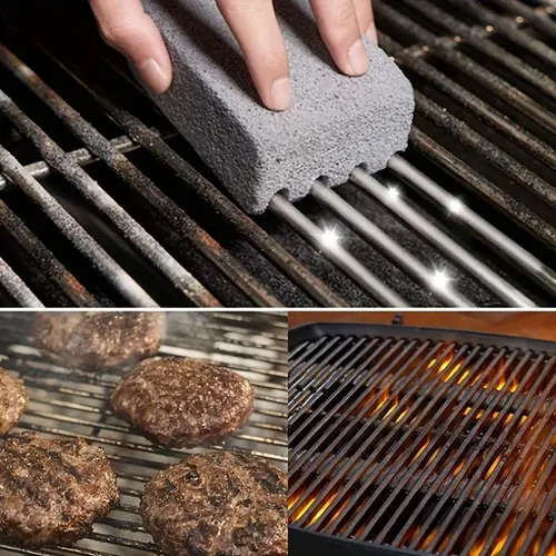 1pc High-Quality Grill Griddle Cleaning Brick Effortless Stain Removal for BBQ Racks Flat Top Cooker