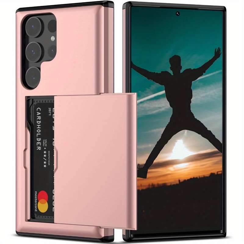1pc Rose Golden For Samsung Samsung Galaxy S23 Ultra Phone Cases