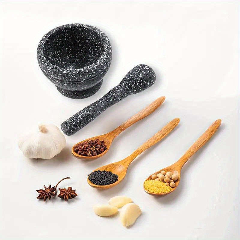 1Set Grinding Bowl Kitchen Garlic Masher Kitchen Peper Crusher Multi-purpose Grinder Home Garli