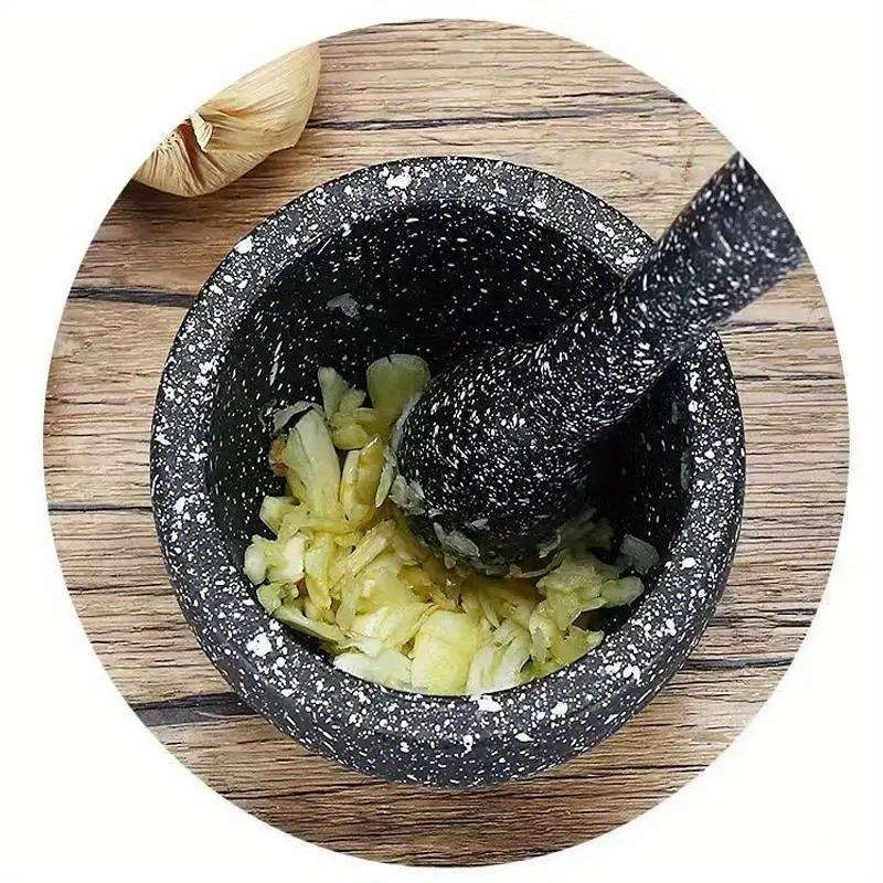 1Set Grinding Bowl Kitchen Garlic Masher Kitchen Peper Crusher Multi-purpose Grinder Home Garli