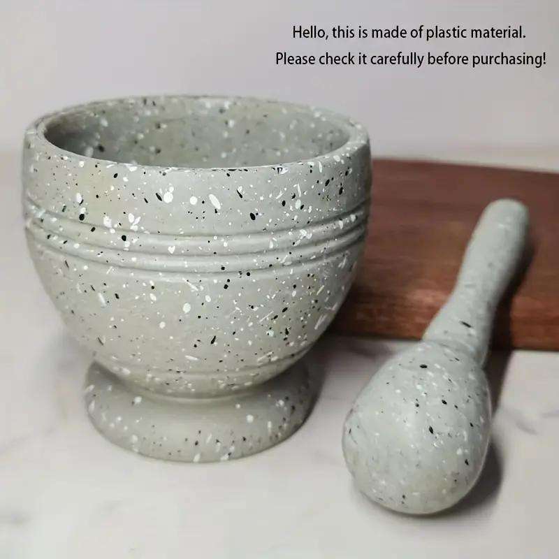 1Set Grinding Bowl Kitchen Garlic Masher Kitchen Peper Crusher Multi-purpose Grinder Home Garli