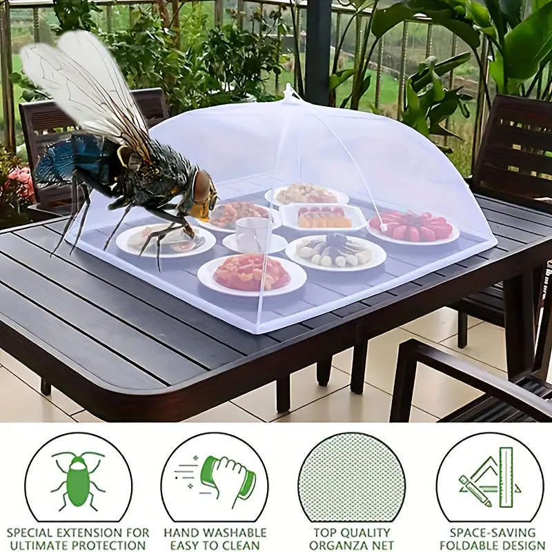 Pop-Up Mesh Food Cover Umbrella