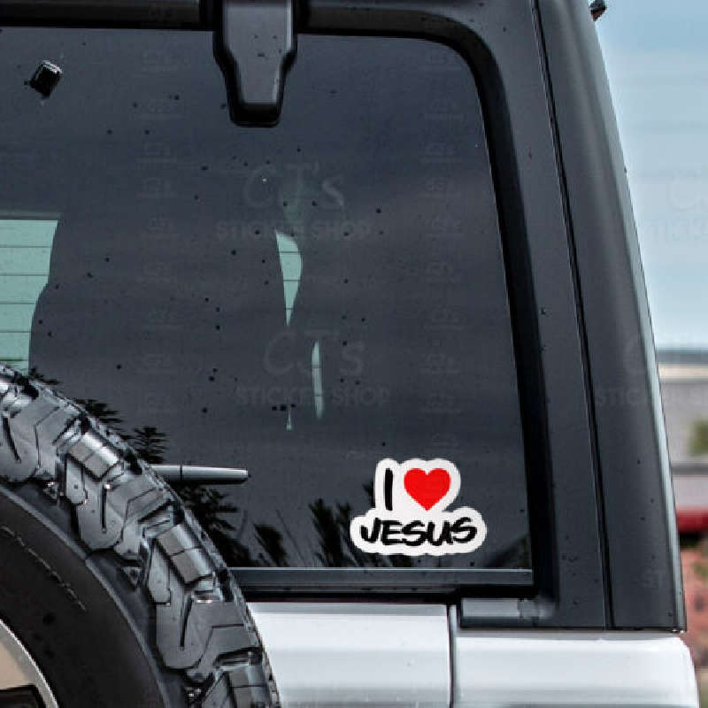 1pc  Jesus Christian Themed Stickers