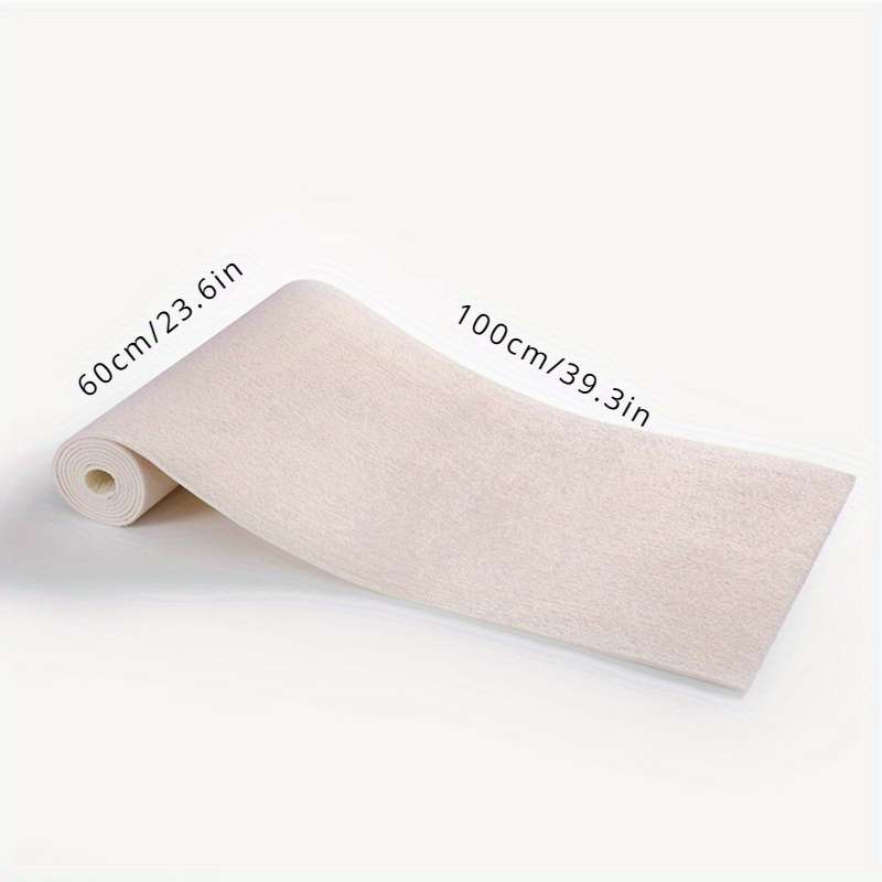 1Pc Beige 60x100cm Self Adhesive Carpet Floor Mat
