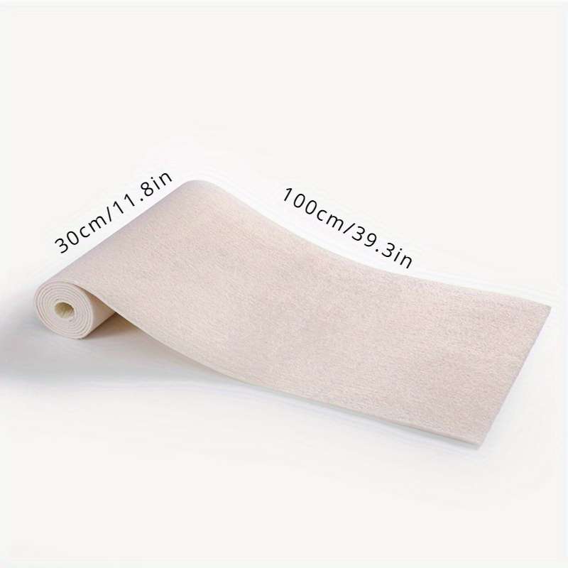 1Pc Beige 30x100cm Self Adhesive Carpet Floor Mat