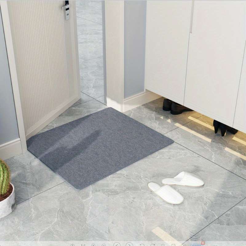 1Pc Beige 30x100cm Self Adhesive Carpet Floor Mat