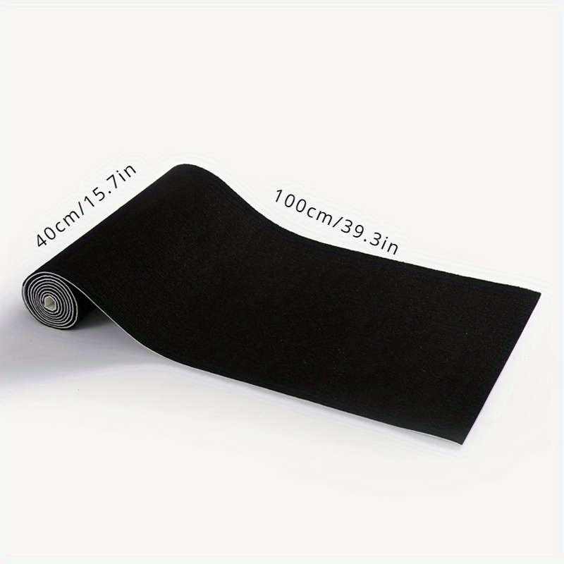 1Pc Beige 30x100cm Self Adhesive Carpet Floor Mat