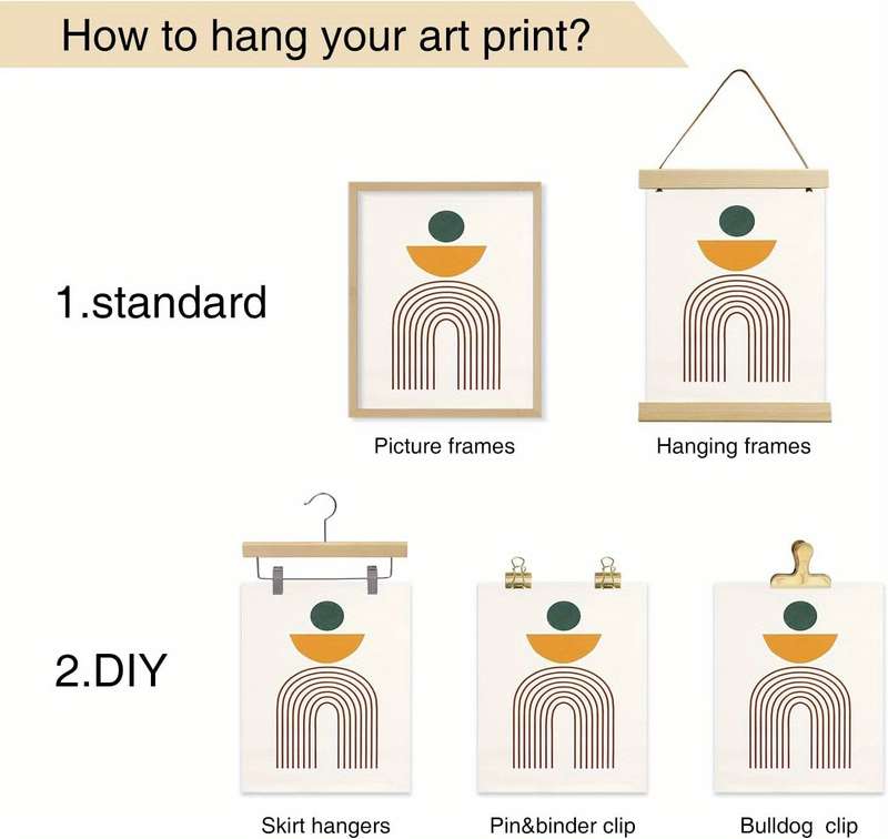 1pc 2D  Acoustic Guitars Canvas Art Print 30.48x40.64cm Unframed Wall Decor for Living Room