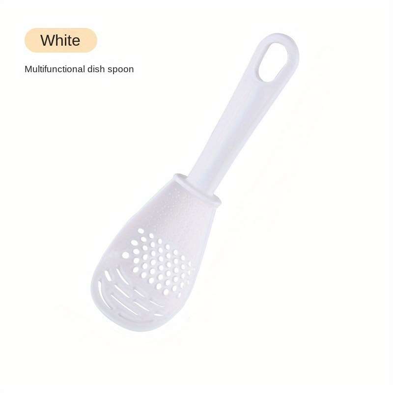 1pc Multi-Function Kitchen Spoon Grind Mash Drain for Easy Cooking   Perfect for Ginger G