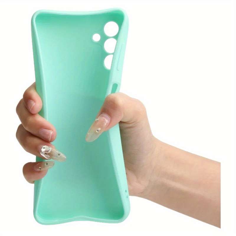 1pc Black For Samsung Galaxy A55 5G Phone Cases
