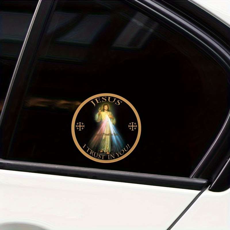 1pc Jesus Christian Themed Stickers