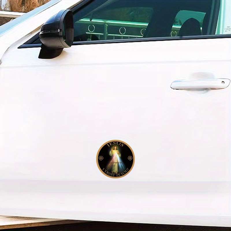 1pc Jesus Christian Themed Stickers