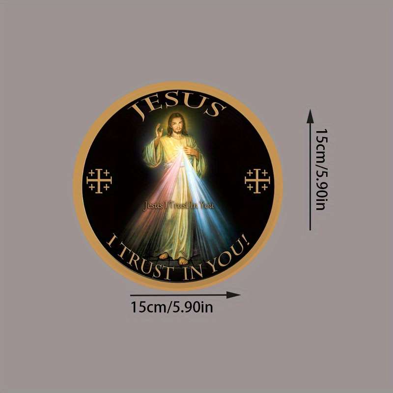 1pc Jesus Christian Themed Stickers