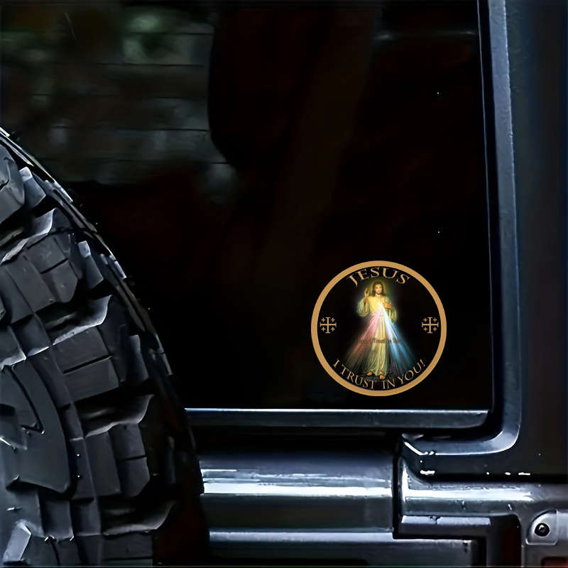 1pc Jesus Christian Themed Stickers