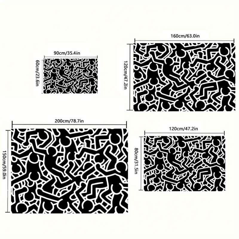 1Pc 19.69x31.49inch 50x80cm Floor Mat