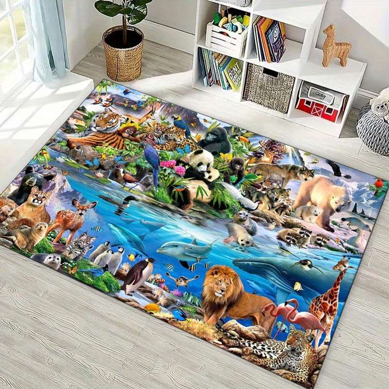 1Pc 47.24x62.99inch 120x160cm Floor Mat