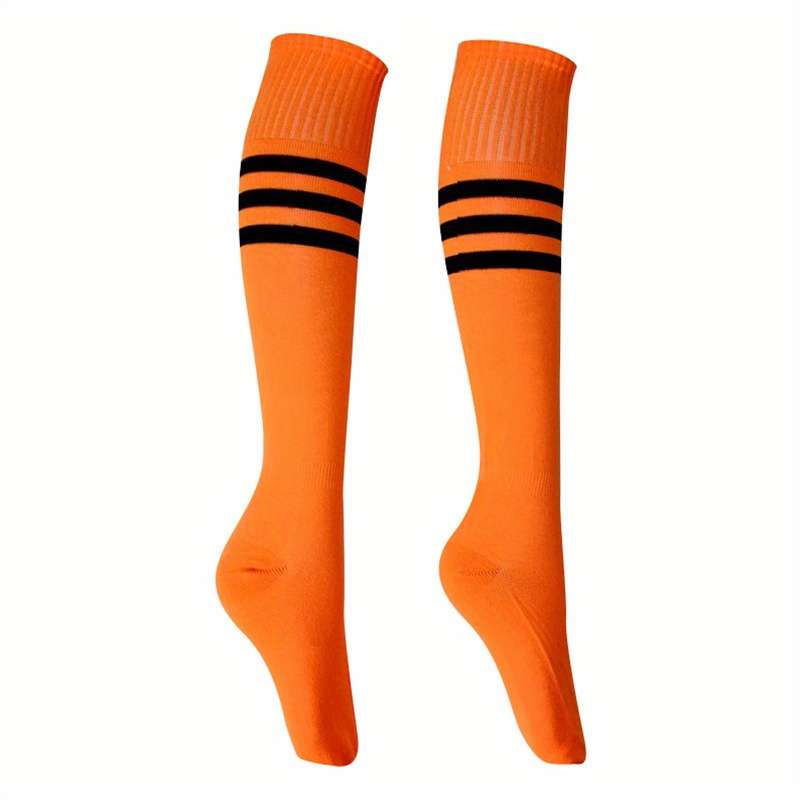 1 Pair Orange Pair One Size Socks