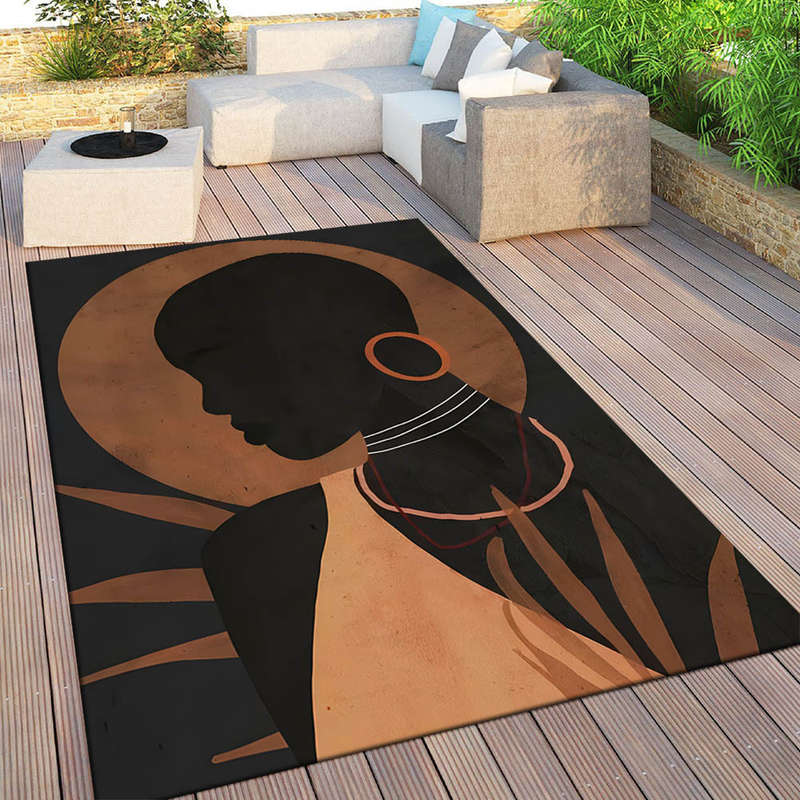 1Pc 47.24x62.99inch 120x160cm Floor Mat