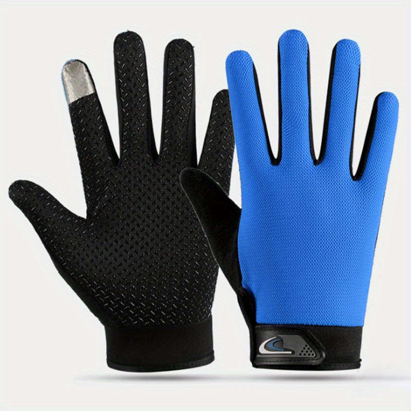 1 Pair Simple Black One Size Outdoor Sports Gloves