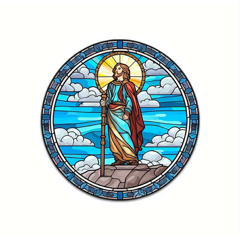 1pc Jesus Christian Themed Stickers