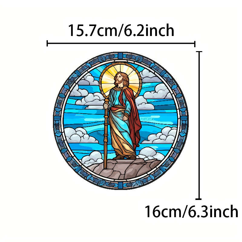 1pc Jesus Christian Themed Stickers