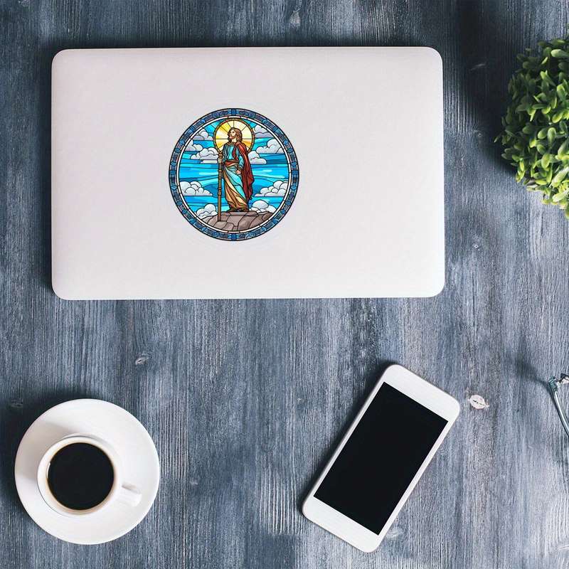 1pc Jesus Christian Themed Stickers