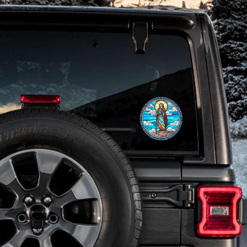 1pc Jesus Christian Themed Stickers
