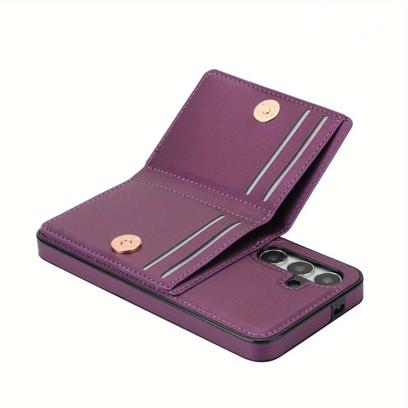 1pc Deep Purple For Samsung Galaxy A55 Phone Cases
