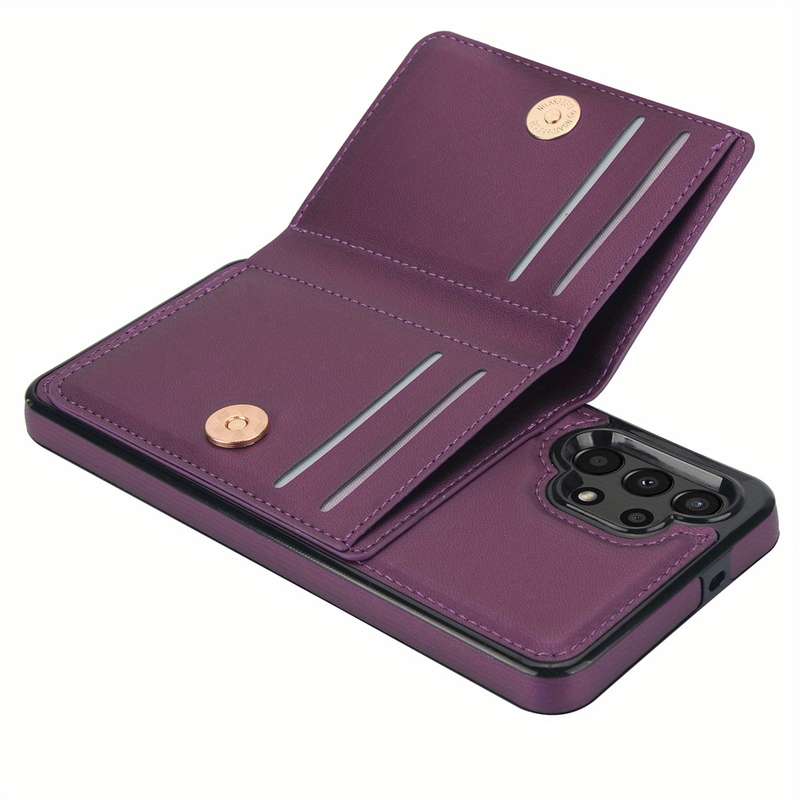 1pc Deep Purple For Samsung Galaxy A13 Phone Cases