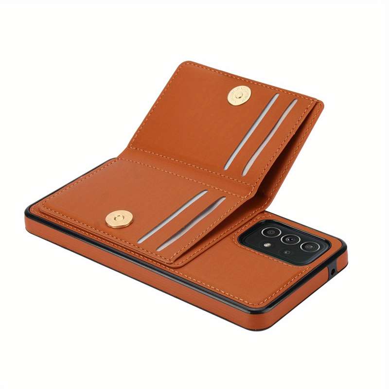 1pc Brown For Samsung Galaxy A52 Phone Cases